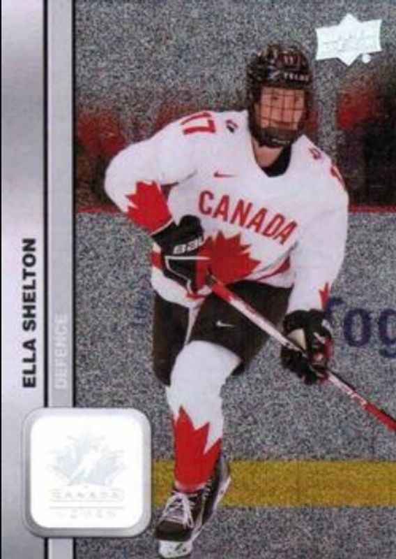 2023 Upper Deck Team Canada Juniors #47 Patterned Foilboard