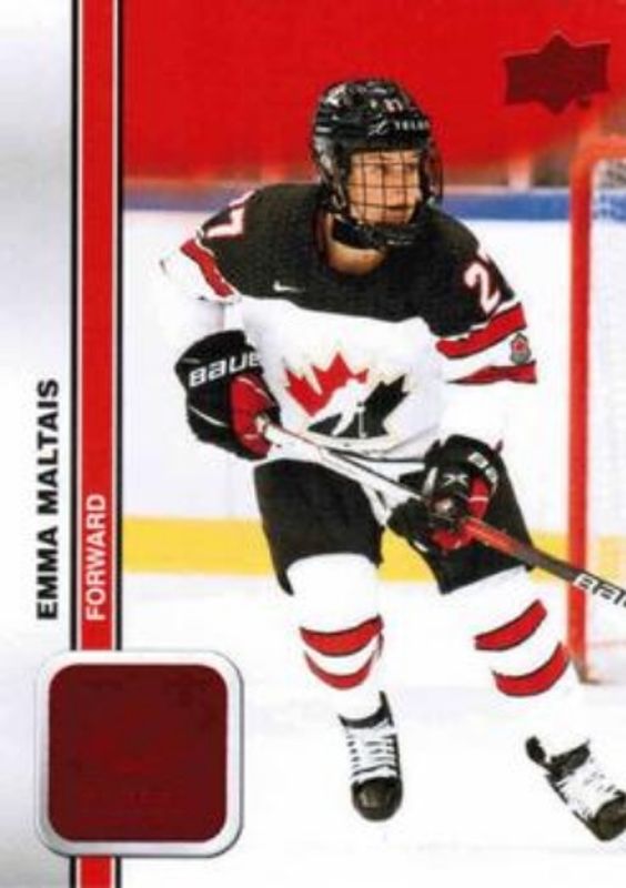 2023 Upper Deck Team Canada Juniors #58 Red Foil