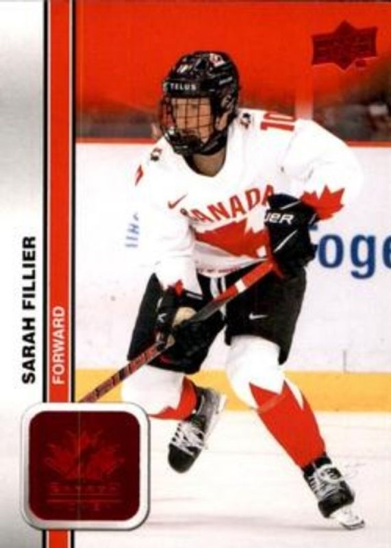 2023 Upper Deck Team Canada Juniors #53 Red Foil