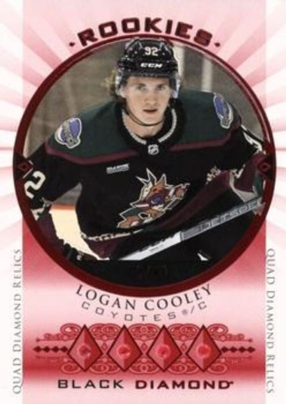 2023 Upper Deck Black Diamond #BDRR-LC 2015 Diamond Relic Rookie Gems Tribute - Ruby /49