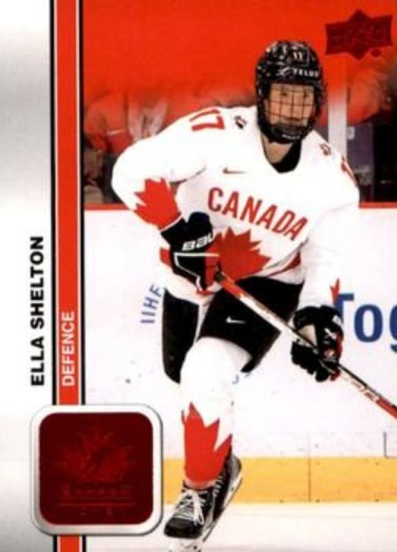 2023 Upper Deck Team Canada Juniors #47 Red Foil