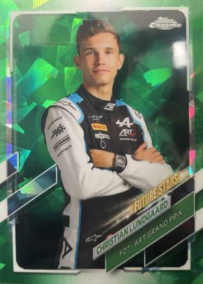 2021 Topps Chrome Formula 1 Sapphire Edition #79 Green /75