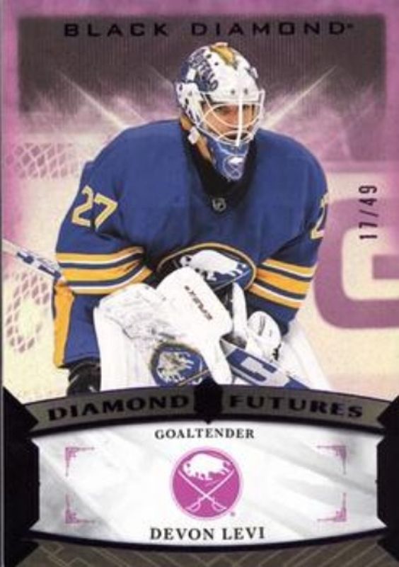 2023 Upper Deck Black Diamond #BDF-DL Diamond Futures - Purple /49