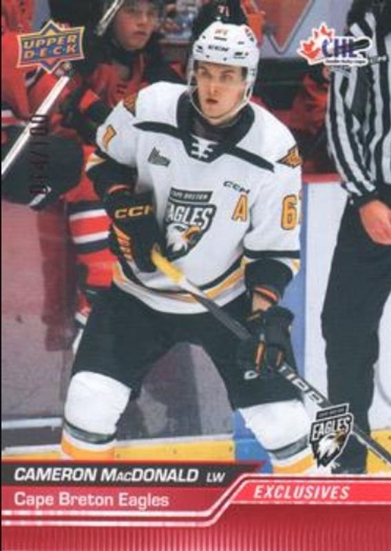 2023 Upper Deck CHL #196 Exclusives /100