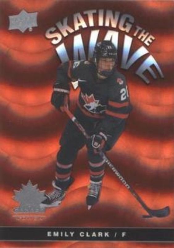 2023 Upper Deck Team Canada Juniors #SW-31 Skating the Wave