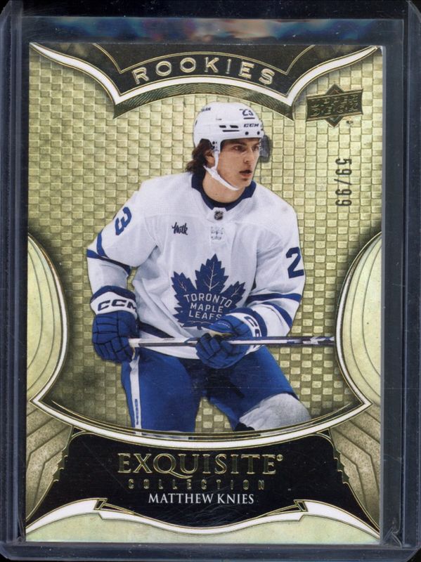 2023 Upper Deck Black Diamond #R-KN Exquisite Collection Rookies - Gold /99
