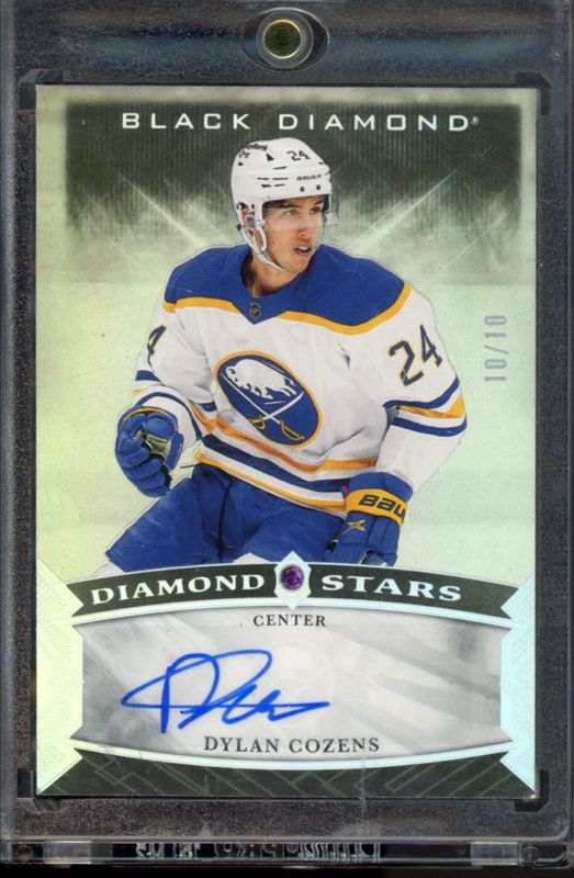 2023 Upper Deck Black Diamond #BDS-DC Diamond Stars Auto Diamond Relics - Purple /10