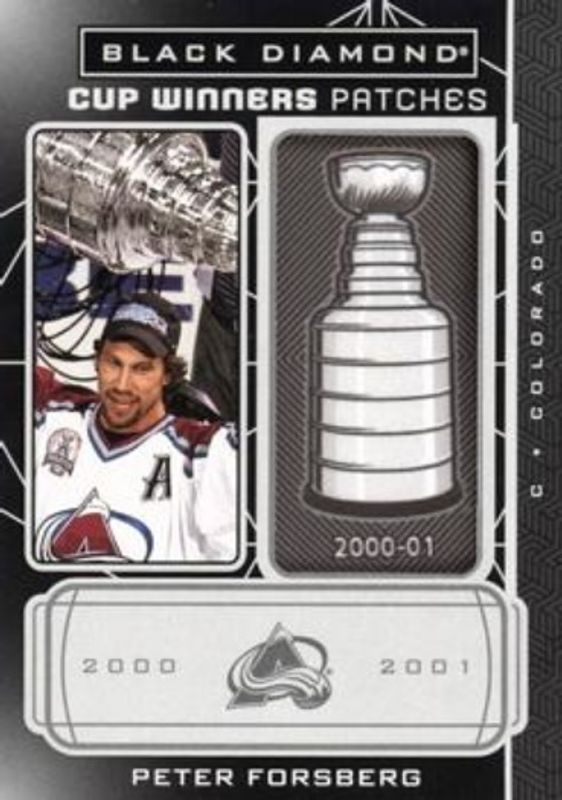 2023 Upper Deck Black Diamond #CW-PF Cup Winner Patches