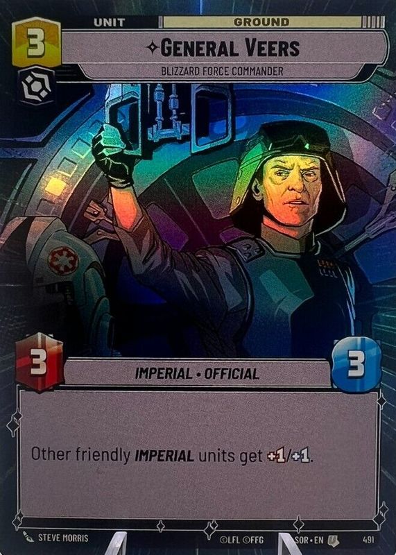 2024 Spark of Rebellion #491 Hyperspace Foil