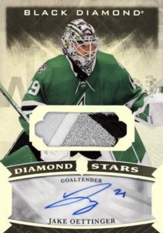 2023 Upper Deck Black Diamond #BDS-JO Diamond Stars Auto Premium Relics /25