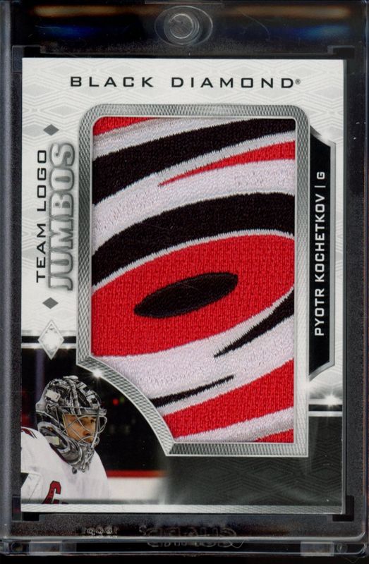 2023 Upper Deck Black Diamond #TL-PK Team Logo Jumbo Patches