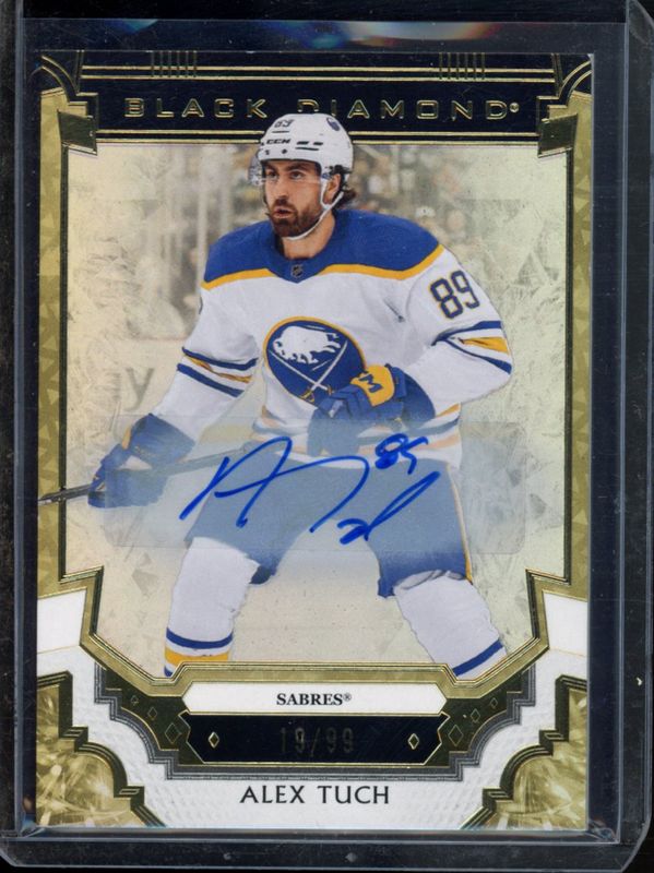 2023 Upper Deck Black Diamond #BDB-AT Pure Black Auto /25