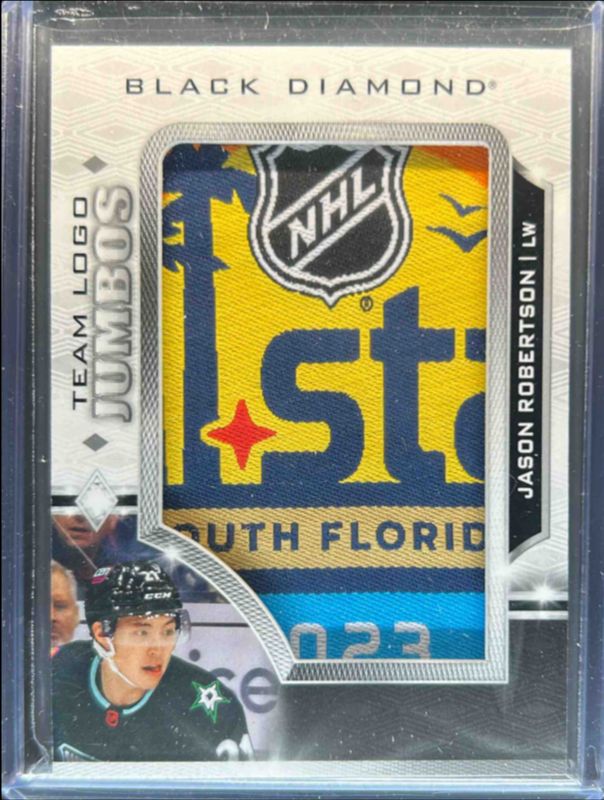 2023 Upper Deck Black Diamond #TL-JR Team Logo Jumbo Patches