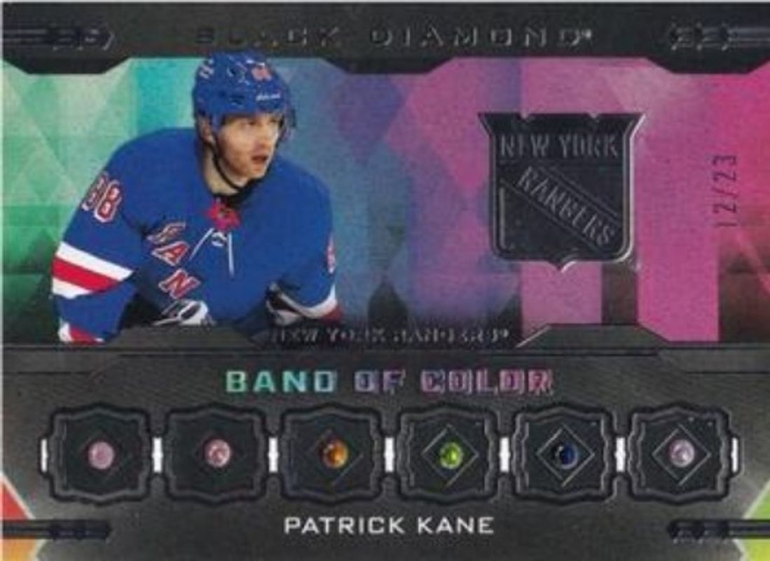 2023 Upper Deck Black Diamond #BC-PK Band of Color /23