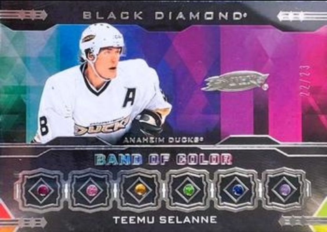 2023 Upper Deck Black Diamond #BC-TS Band of Color /23