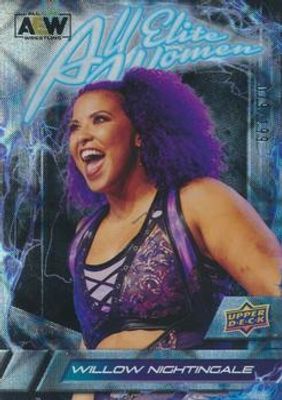 2023 Upper Deck AEW #AEW-16 All Elite Women Silver Foil /199