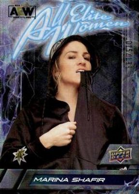 2023 Upper Deck AEW #AEW-6 All Elite Women Silver Foil /199