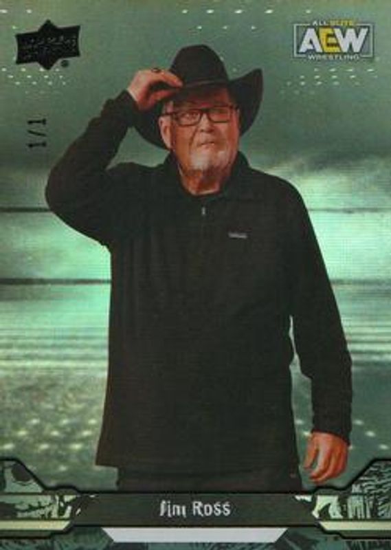 2023 Upper Deck AEW #90 Black /1