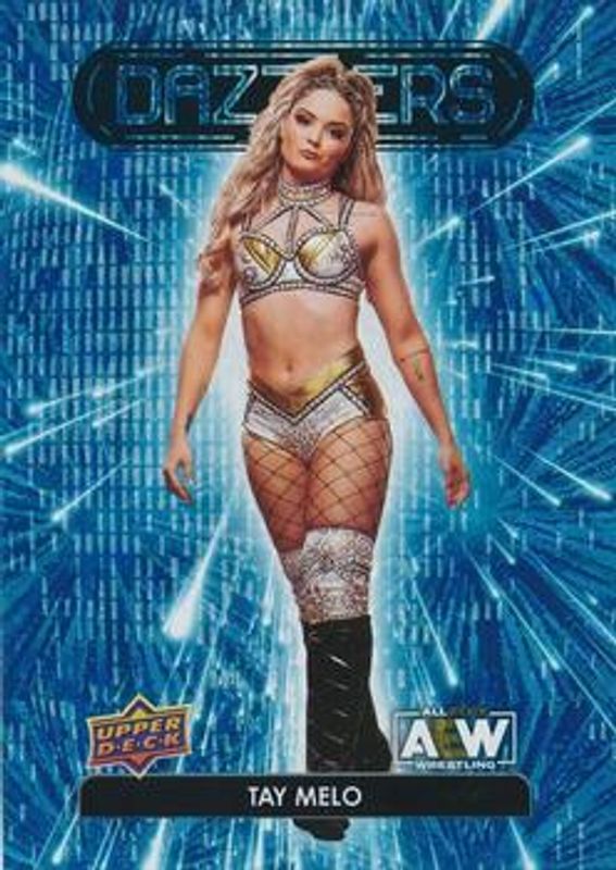 2023 Upper Deck AEW #DZ-40 Dazzlers Blue