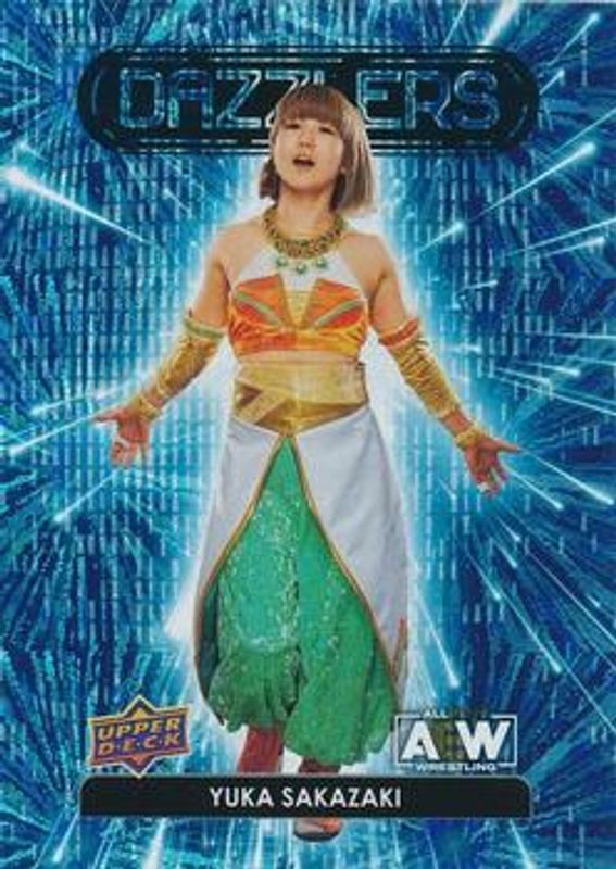 2023 Upper Deck AEW #DZ-22 Dazzlers Blue