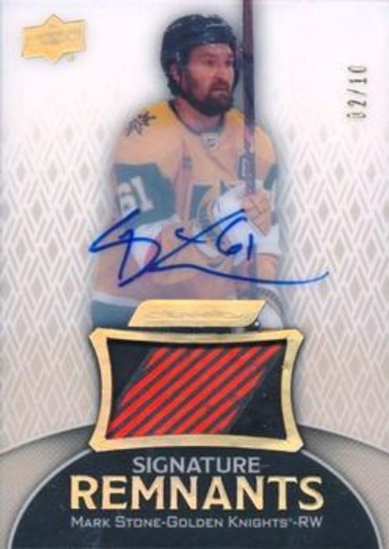 2023 Upper Deck Engrained #R-MS Signatures Remnants /10