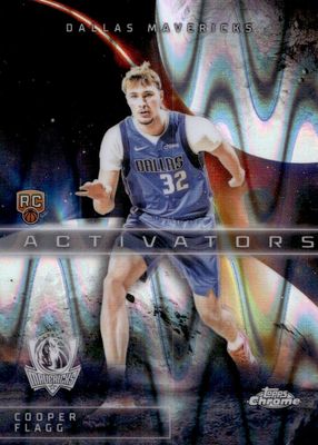 2025 Topps Chrome #AC-11 Activators - RayWave Refractor