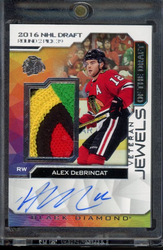 2023 Upper Deck Black Diamond #VJD-AD Jewels of the Draft Veterans /49