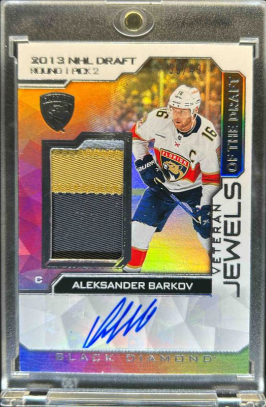 2023 Upper Deck Black Diamond #VJD-AB Jewels of the Draft Veterans /49