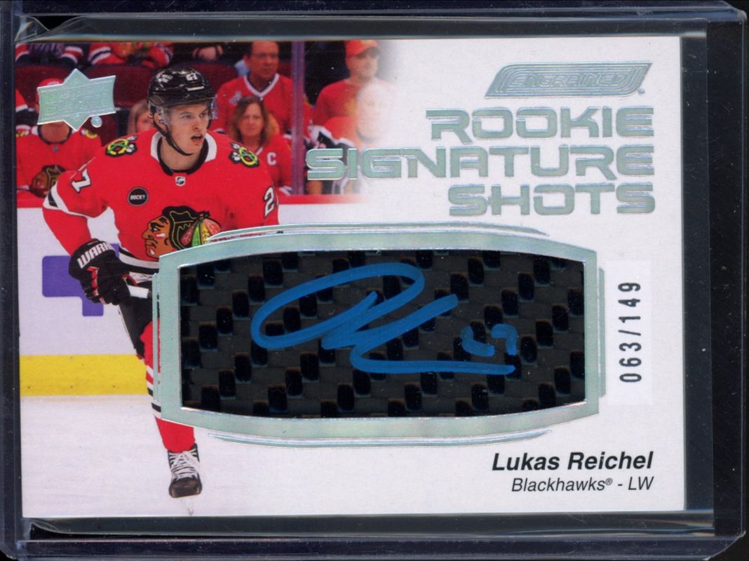2023 Upper Deck Engrained #RSS-RE 2022 Upper Deck Engrained Update: Rookie Signatures Shots /99
