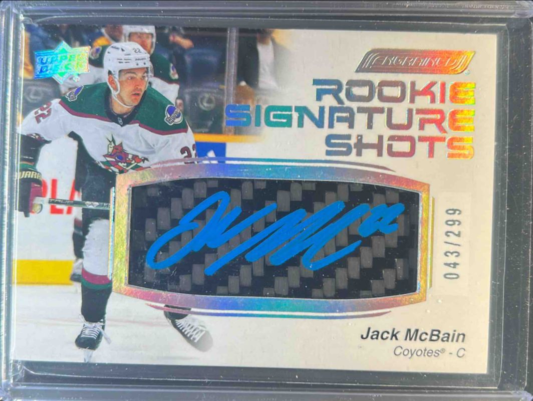 2023 Upper Deck Engrained #RSS-JM 2022 Upper Deck Engrained Update: Rookie Signatures Shots /99