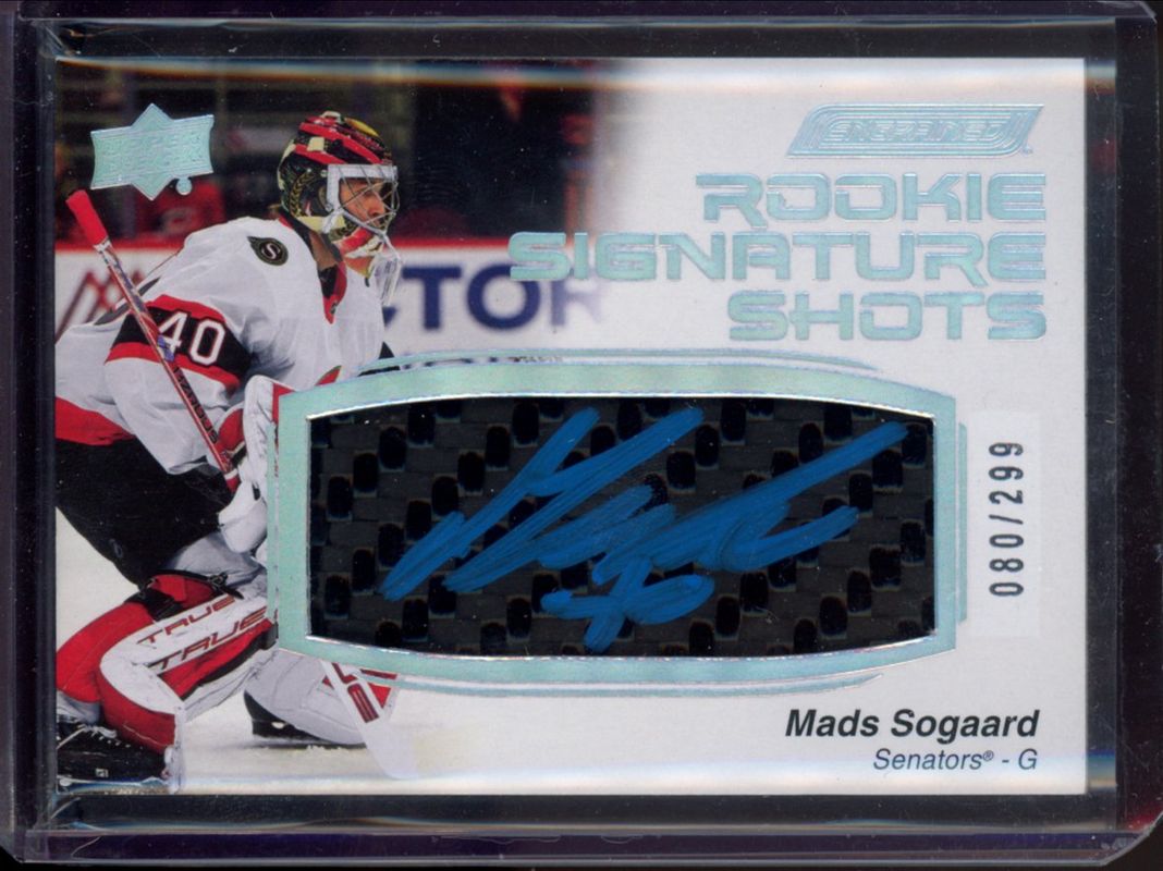 2023 Upper Deck Engrained #RSS-MS 2022 Upper Deck Engrained Update: Rookie Signatures Shots /99