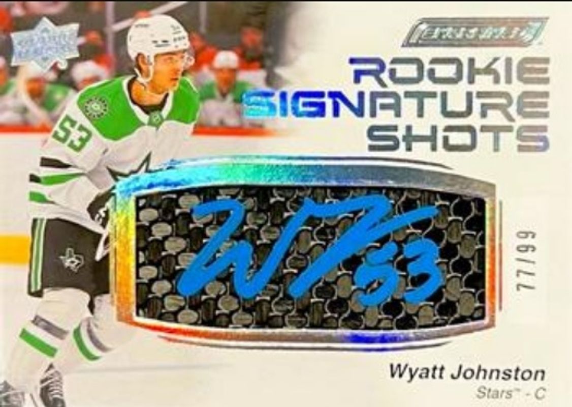 2023 Upper Deck Engrained #RSS-WJ 2022 Upper Deck Engrained Update: Rookie Signatures Shots /99