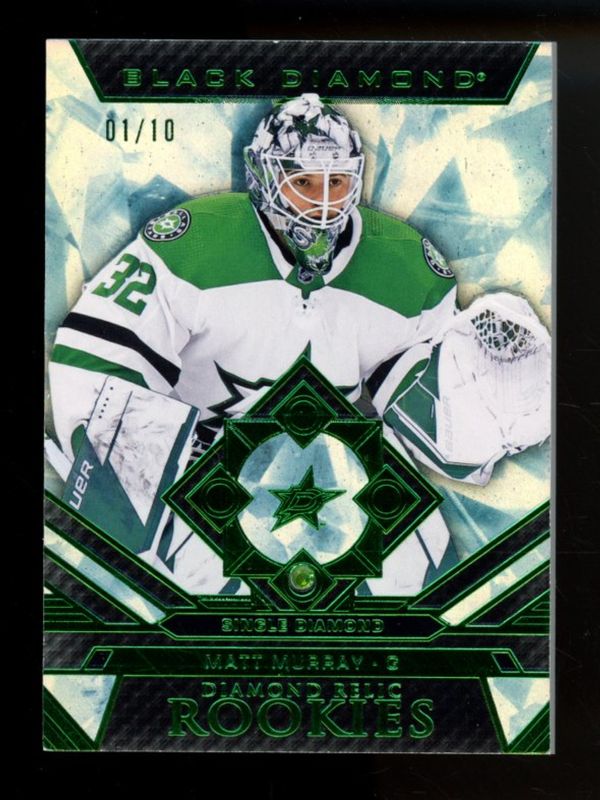 2023 Upper Deck Black Diamond #BDR-MM Diamond Relic Rookies - Emerald /10