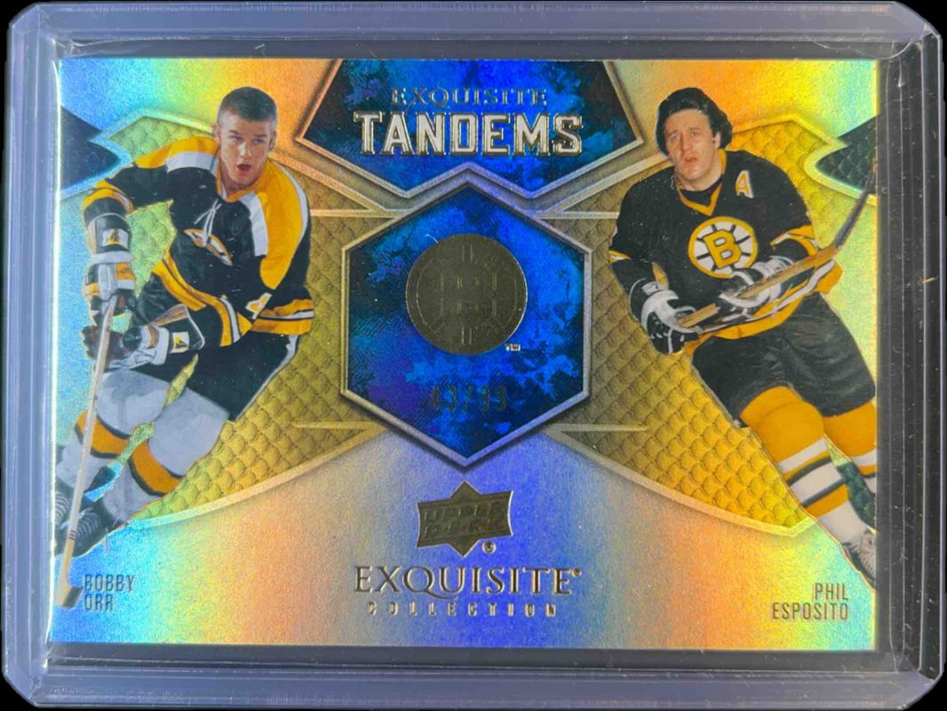 2023 Upper Deck Black Diamond #ET-EO Exquisite Collection Tandems - Gold /99