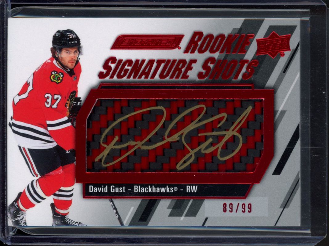 2023 Upper Deck Engrained #RSS-GD Signatures Shots Rookie Red Stick /99