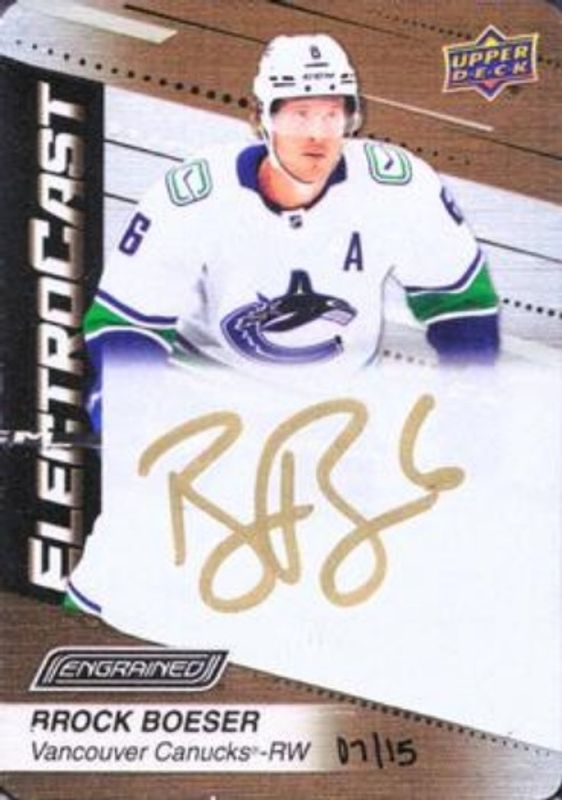 2023 Upper Deck Engrained #EC-10 ElectroCast Autographs - Gold /15