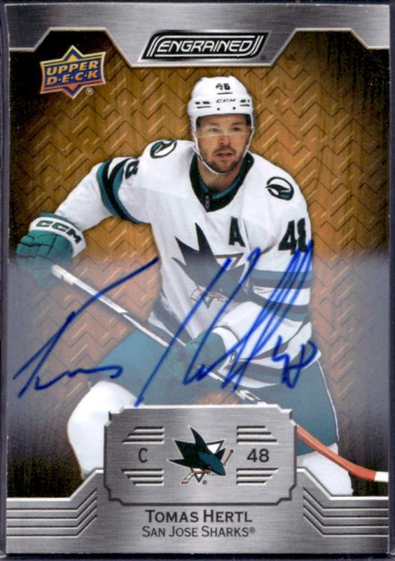 2023 Upper Deck Engrained #40 Autographs - Oak