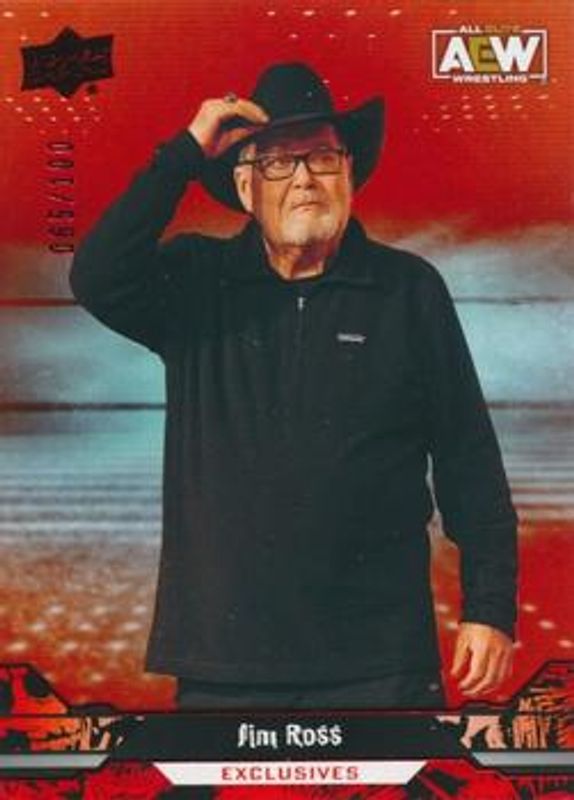 2023 Upper Deck AEW #90 Exclusives /100