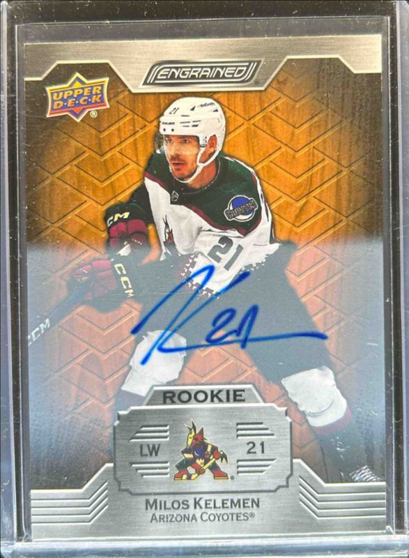 2023 Upper Deck Engrained #160 Autographs - Oak