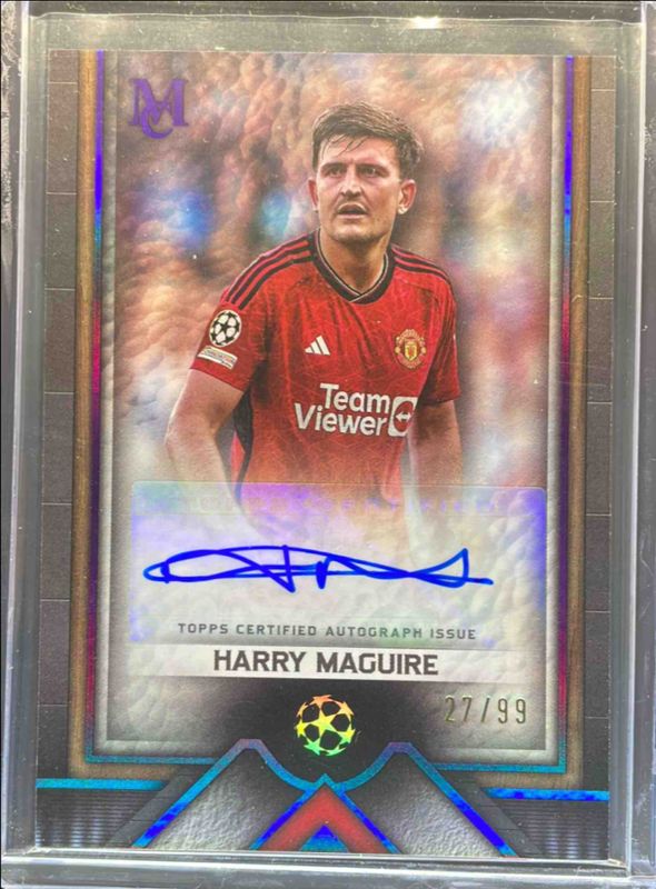 2023 Topps Museum Collection UEFA Club Competitions #AA-HG1 Archival Autographs - Amethyst /99
