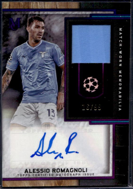 2023 Topps Museum Collection UEFA Club Competitions #MAR-BA Museum Autographs Relics - Amethyst /99