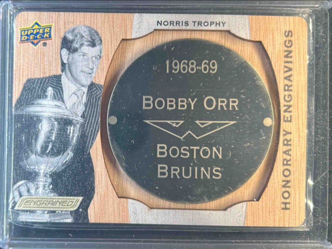 2023 Upper Deck Engrained #HE-NO69 Honorary Engravings /100