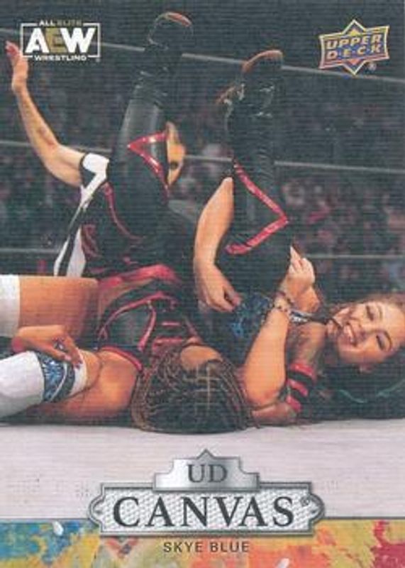 2023 Upper Deck AEW #C19 UD Canvas