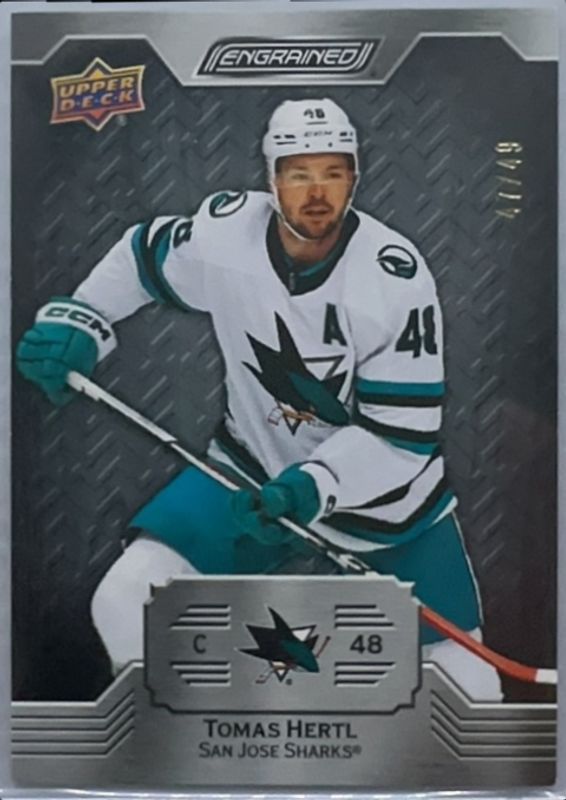 2023 Upper Deck Engrained #40 Ebony /49