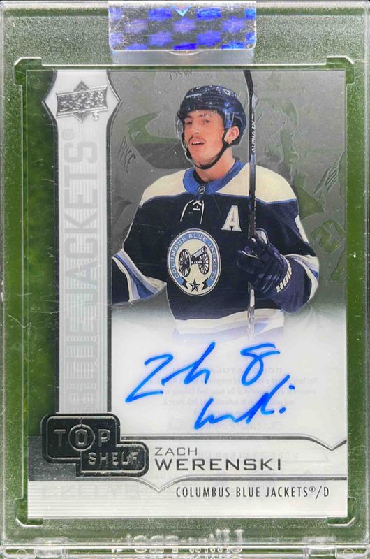 2023 Upper Deck Clear Cut #TS-ZW 2022 Update - Top Shelf Signatures Cellys