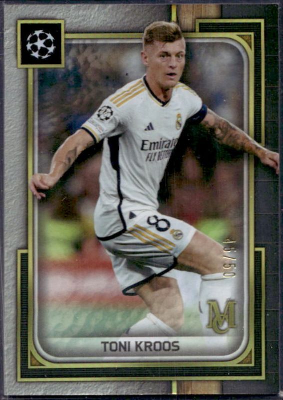 2023 Topps Museum Collection UEFA Club Competitions #82 Gold /50