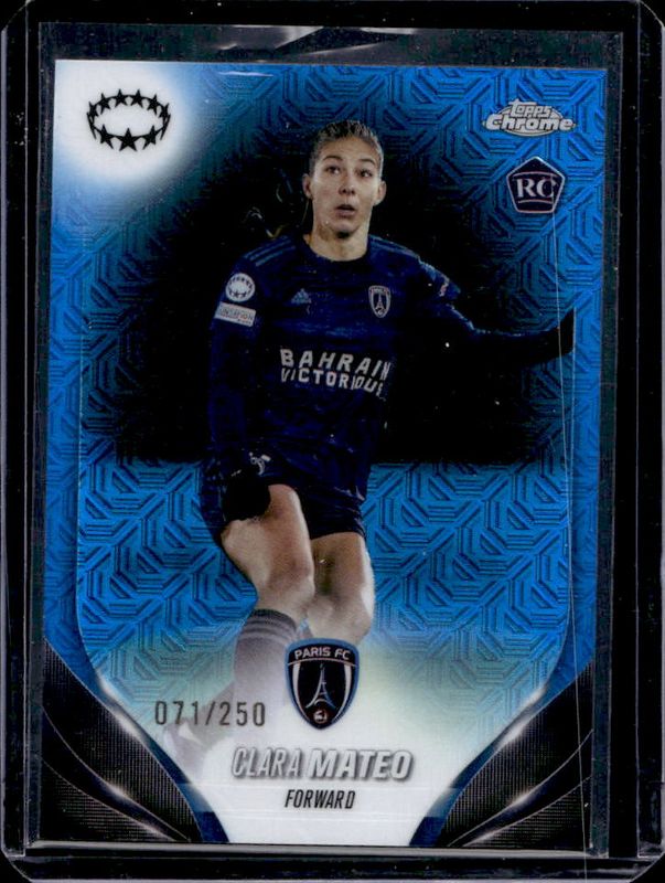 2023 Topps Chrome UEFA Women's Champions League #41 Blue Mojo /250