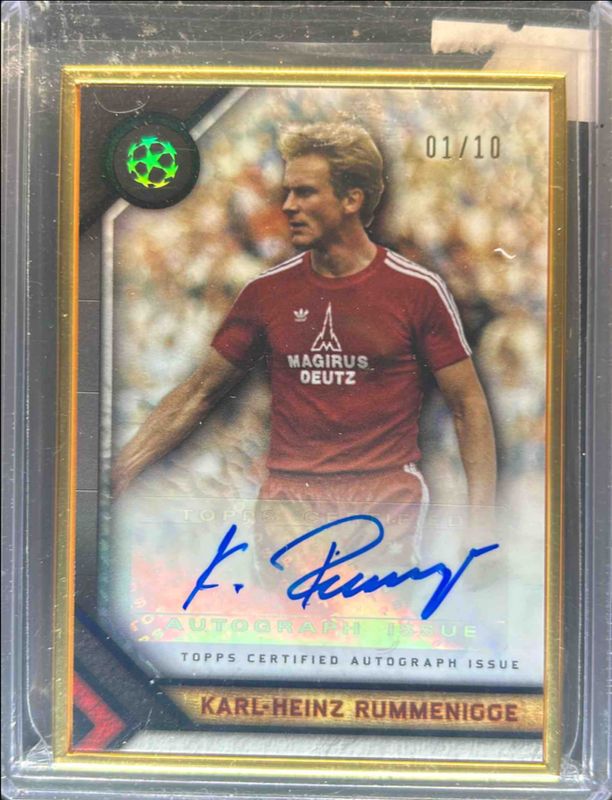 2023 Topps Museum Collection UEFA Club Competitions #FA-KHR Framed Autographs - Black /10