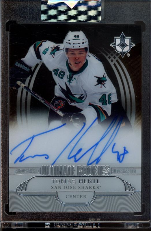 2023 Upper Deck Clear Cut #RA-TH 2022 Update - Rookie Tribute Autos - 2013-14 Ultimate Collection Rookies