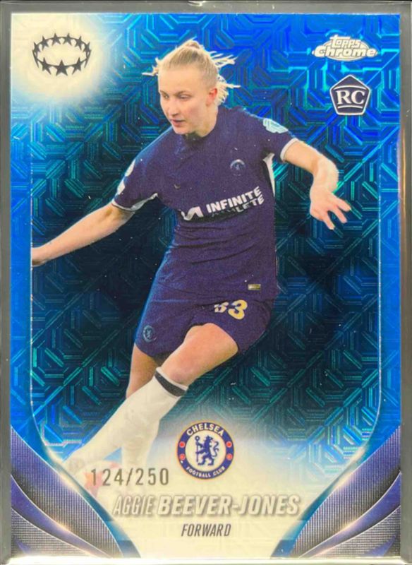 2023 Topps Chrome UEFA Women's Champions League #16 Blue Mojo /250